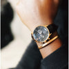 The Harp Black and Rose Gold Automatic